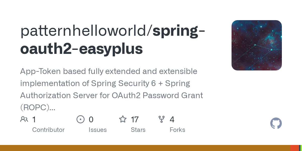 Spring OAuth2 EasyPlush - App-Token gebaseerde eenvoudige oAuth2-implementatie media 1