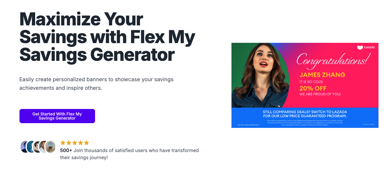 Flex My Savings Gene... logo