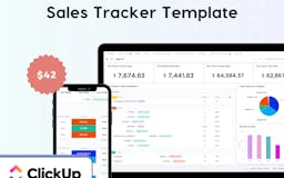 ClickUp Sales Tracker Template media 1