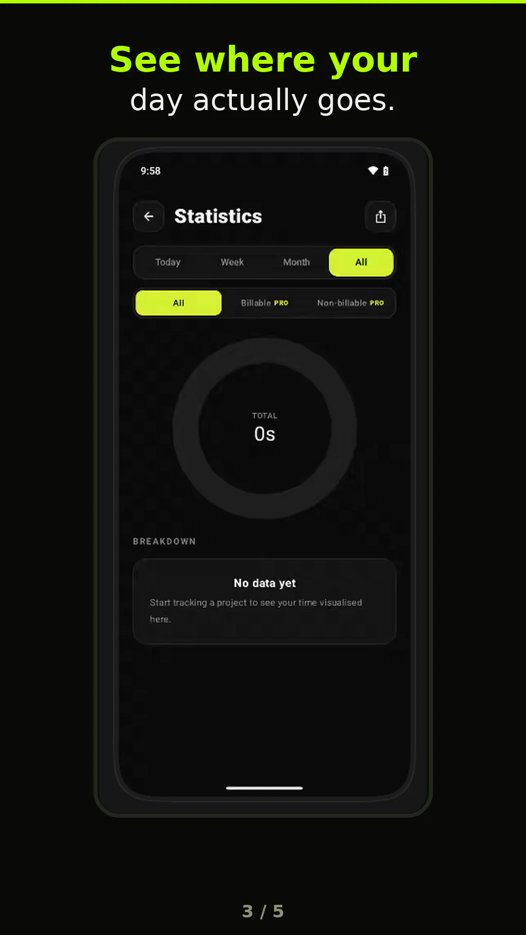 Tempo — Time Tracker screenshot