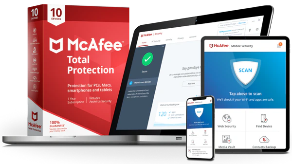 Activate Mcafee antivirus software