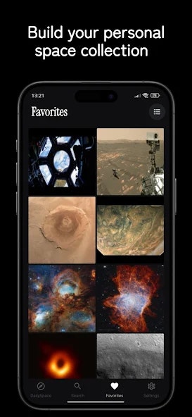 DailySpace: Explore the cosmos - Screenshot 4 showing product features and functionality