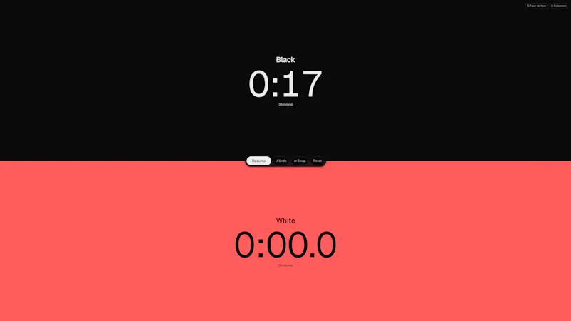 Chess Clock Online screenshot 11