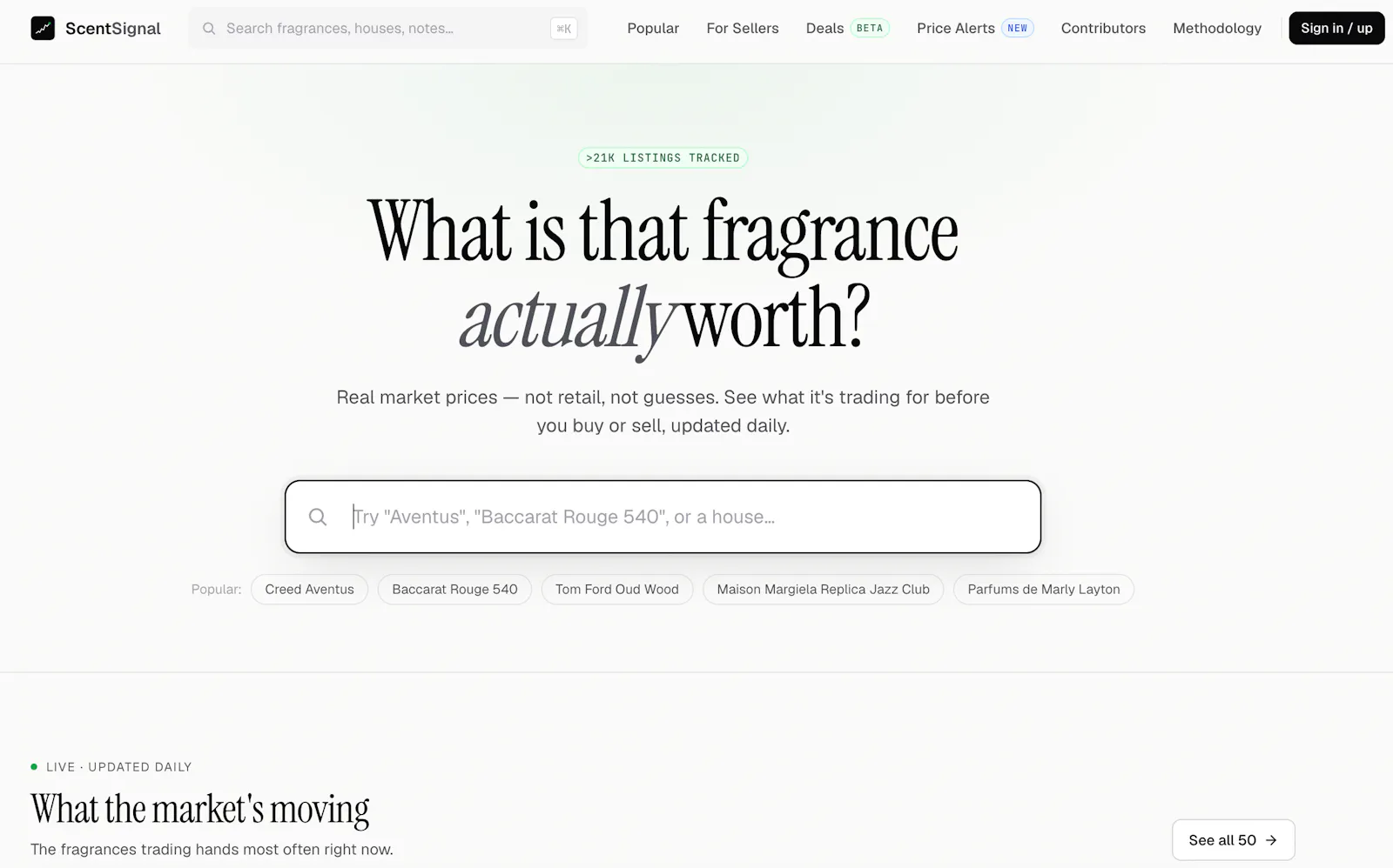 ScentSignal screenshot 1