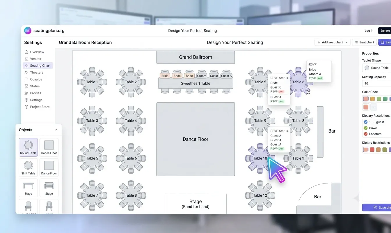 Free Seating Plan Maker gallery image