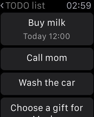 Reminders on Watch gallery image