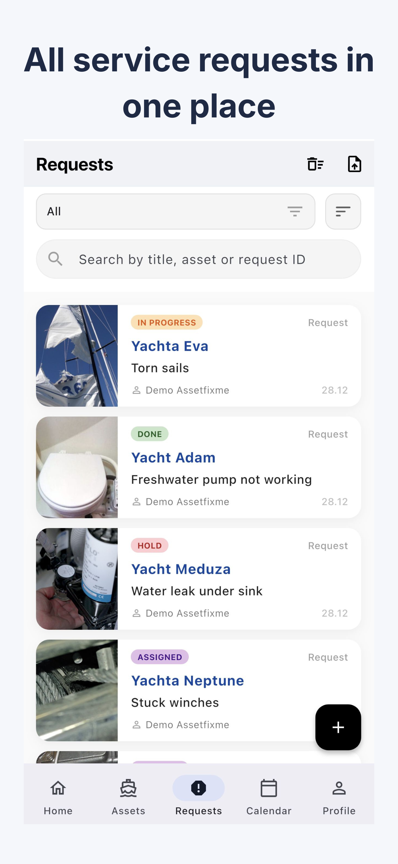 AssetFixMe–Asset & maintenance tracking - Screenshot 3 showing product features and functionality