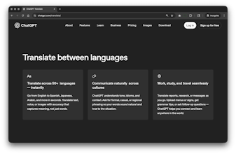ChatGPT Translate gallery image