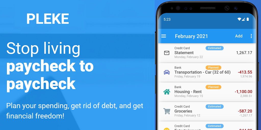 Pleke Finance Manager gallery image