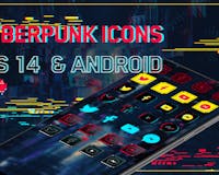 Cyberpunk Icons for iOS 14 & Android media 2
