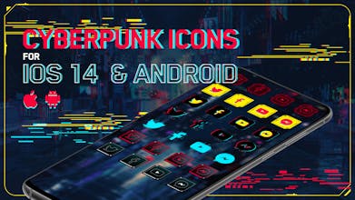 Cyberpunk Icons for iOS 14 & Android gallery image