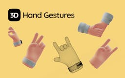 3D Hand Gestures media 3