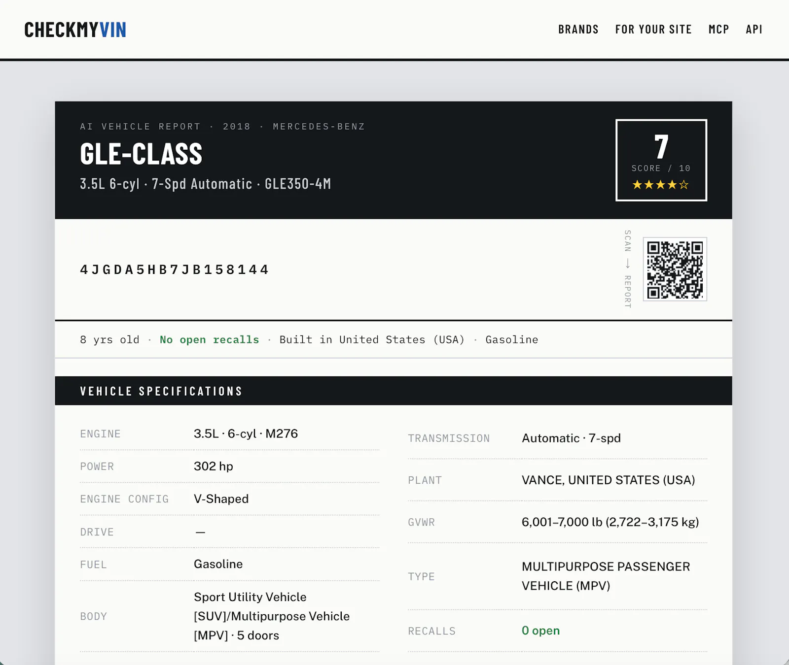 CheckMyVIN screenshot 3