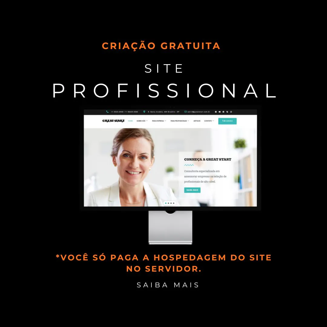 Criação de Sites Profissionais