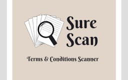SureScan: AI-based T&C Scanner media 1