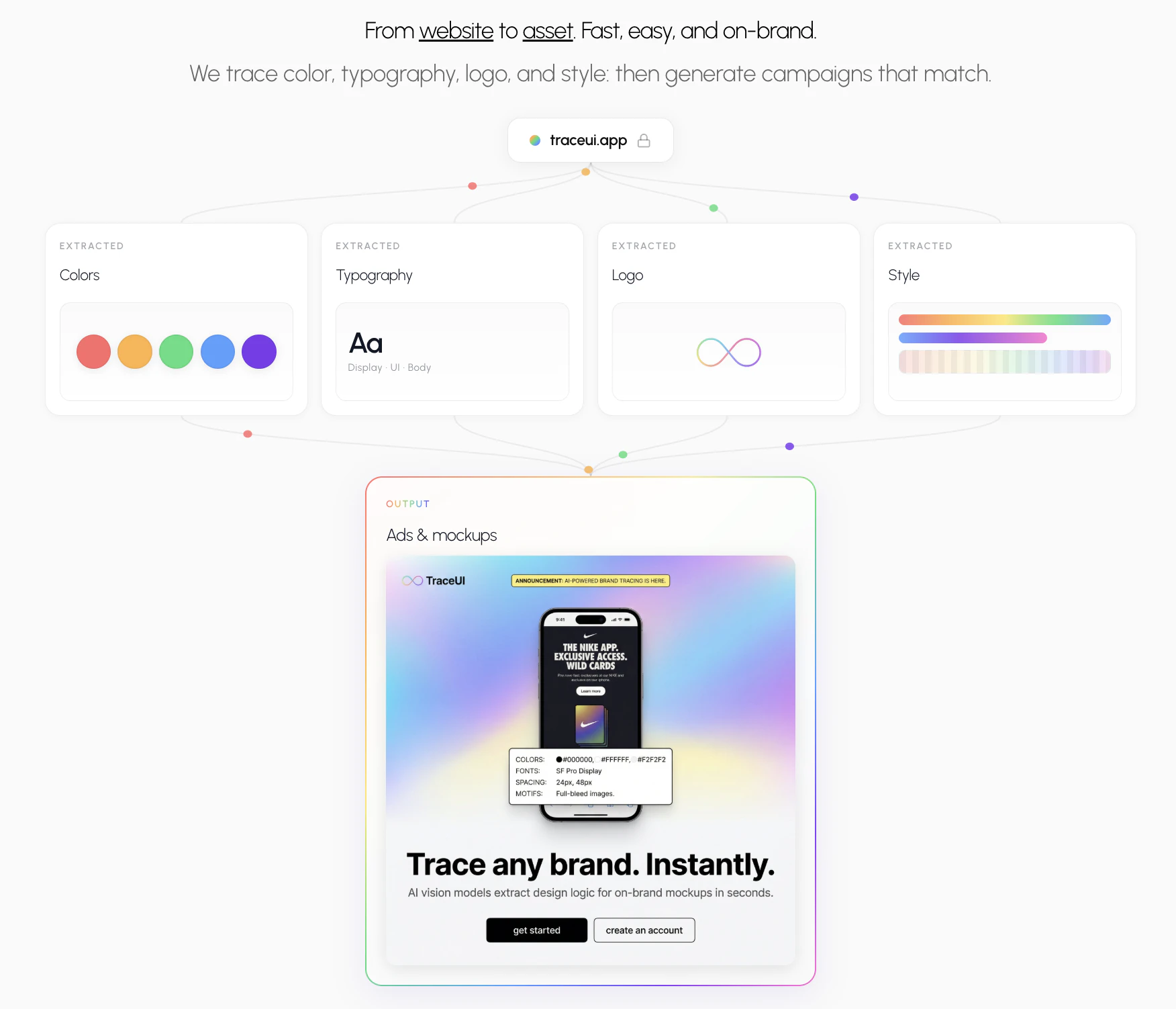 TraceUI screenshot 3
