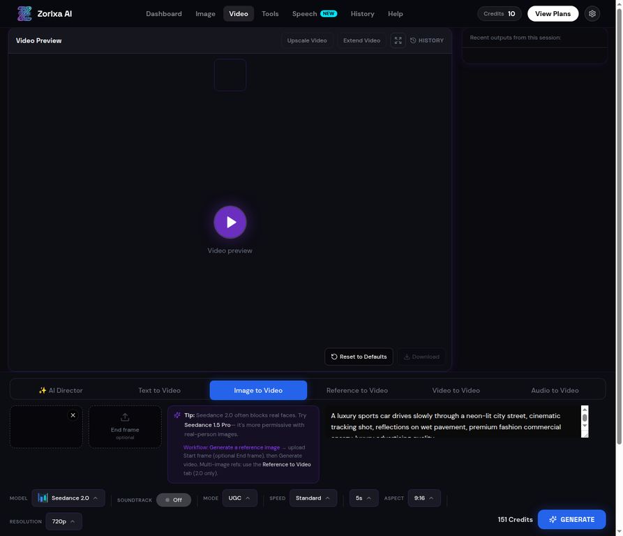 Zorixa AI gallery image