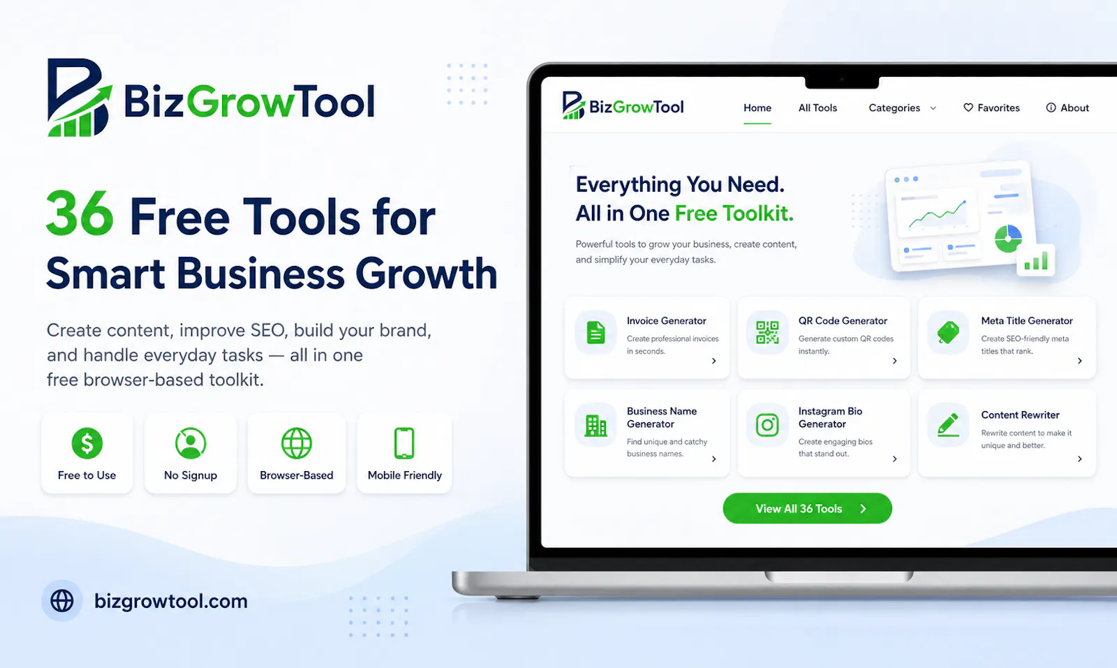 BizGrowTool screenshot 1