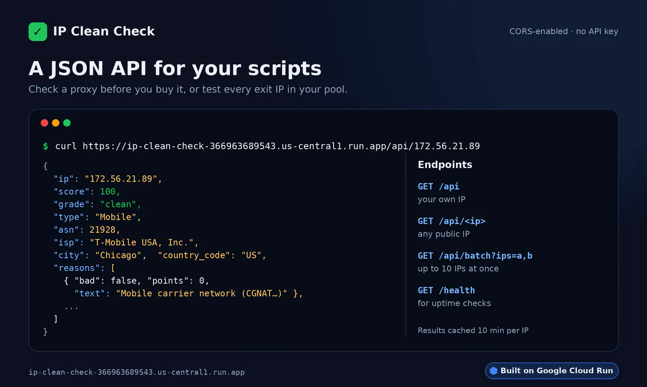 IP Clean Check gallery image