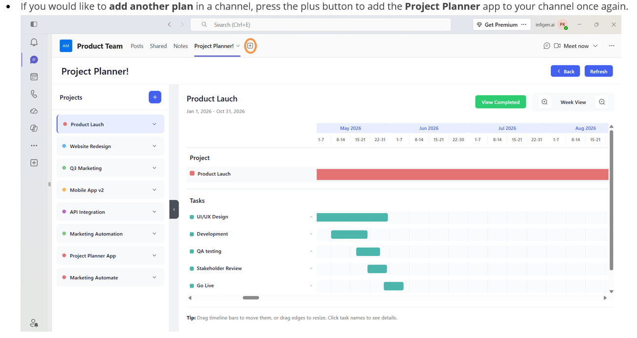 Project Planner! gallery image