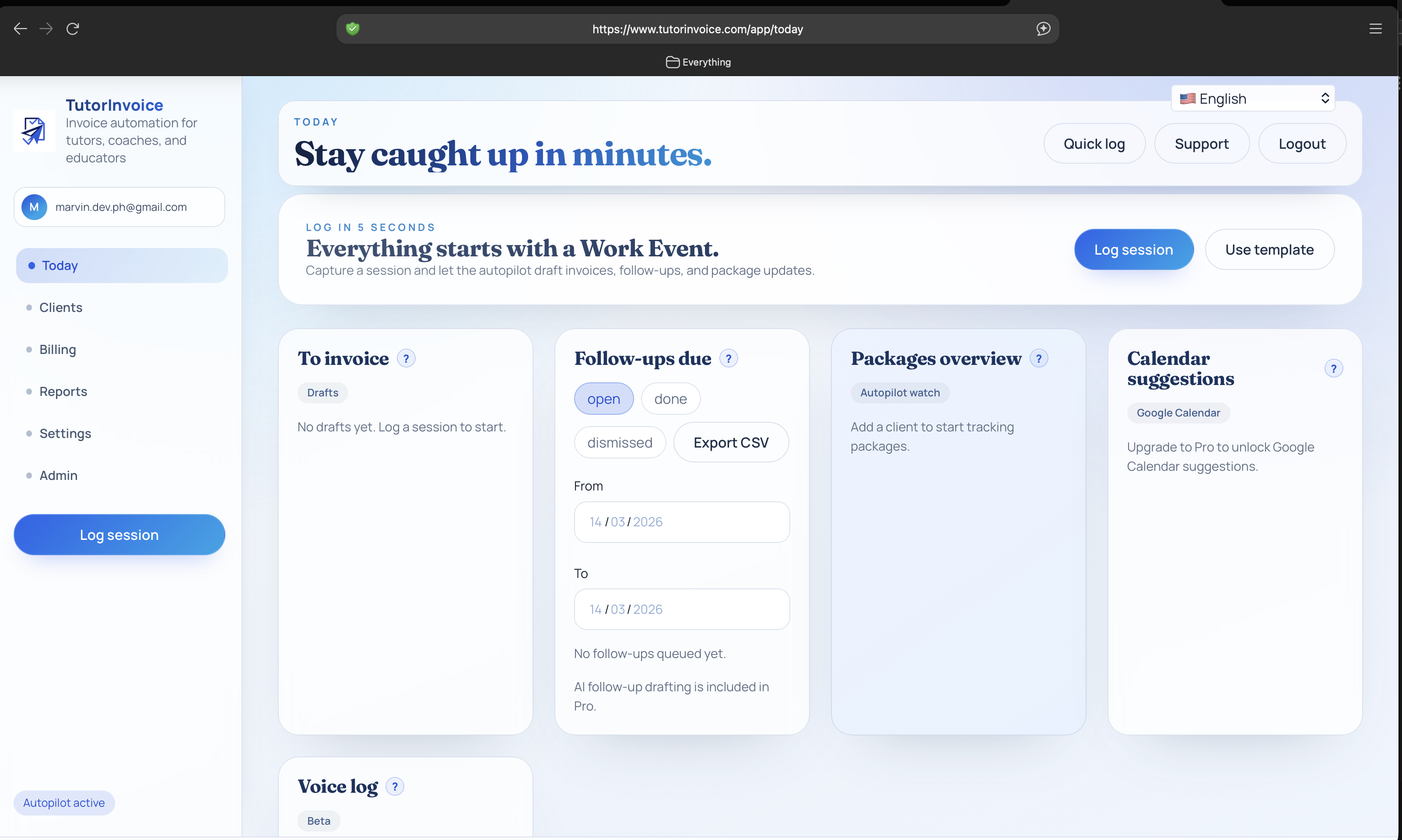 TutorInvoice gallery image