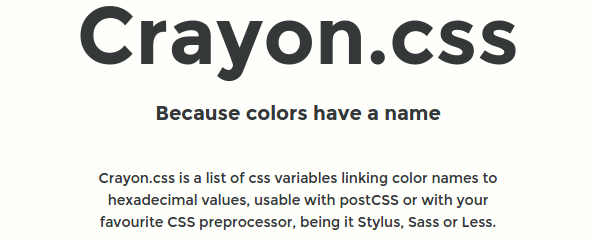 Crayon.css