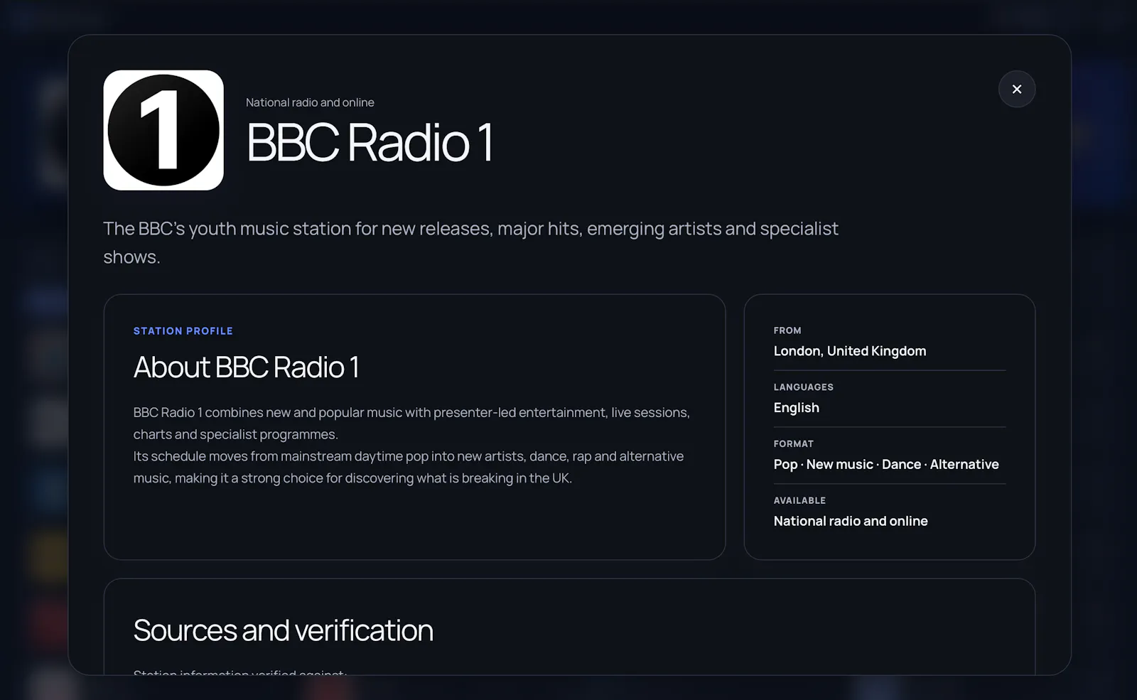 Radio Europe — Radio from across Europe screenshot 3