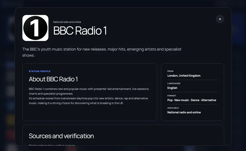 Radio Europe — Radio from across Europe screenshot 3