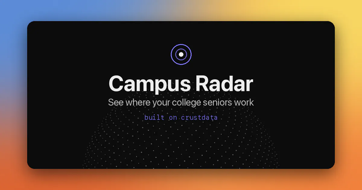 Campus Radar gallery image