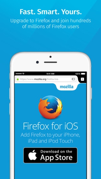 Firefox for iOS gallery image
