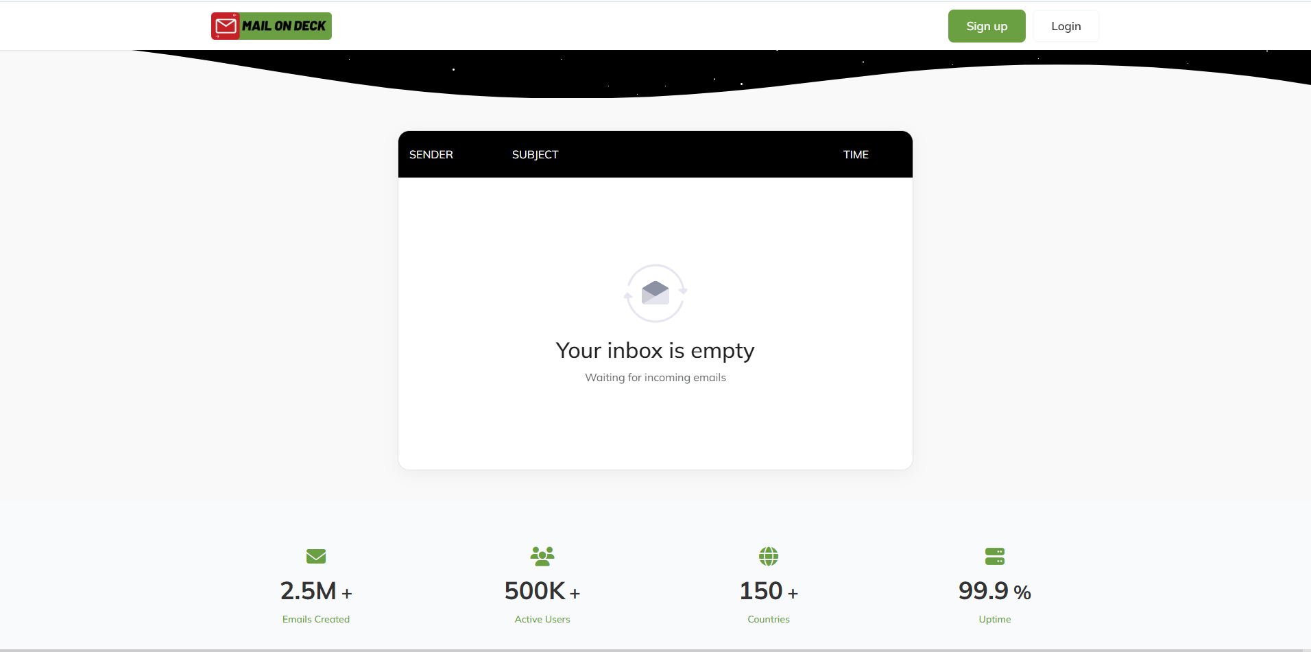 Mail On Deck - Screenshot 2 showing product features and functionality