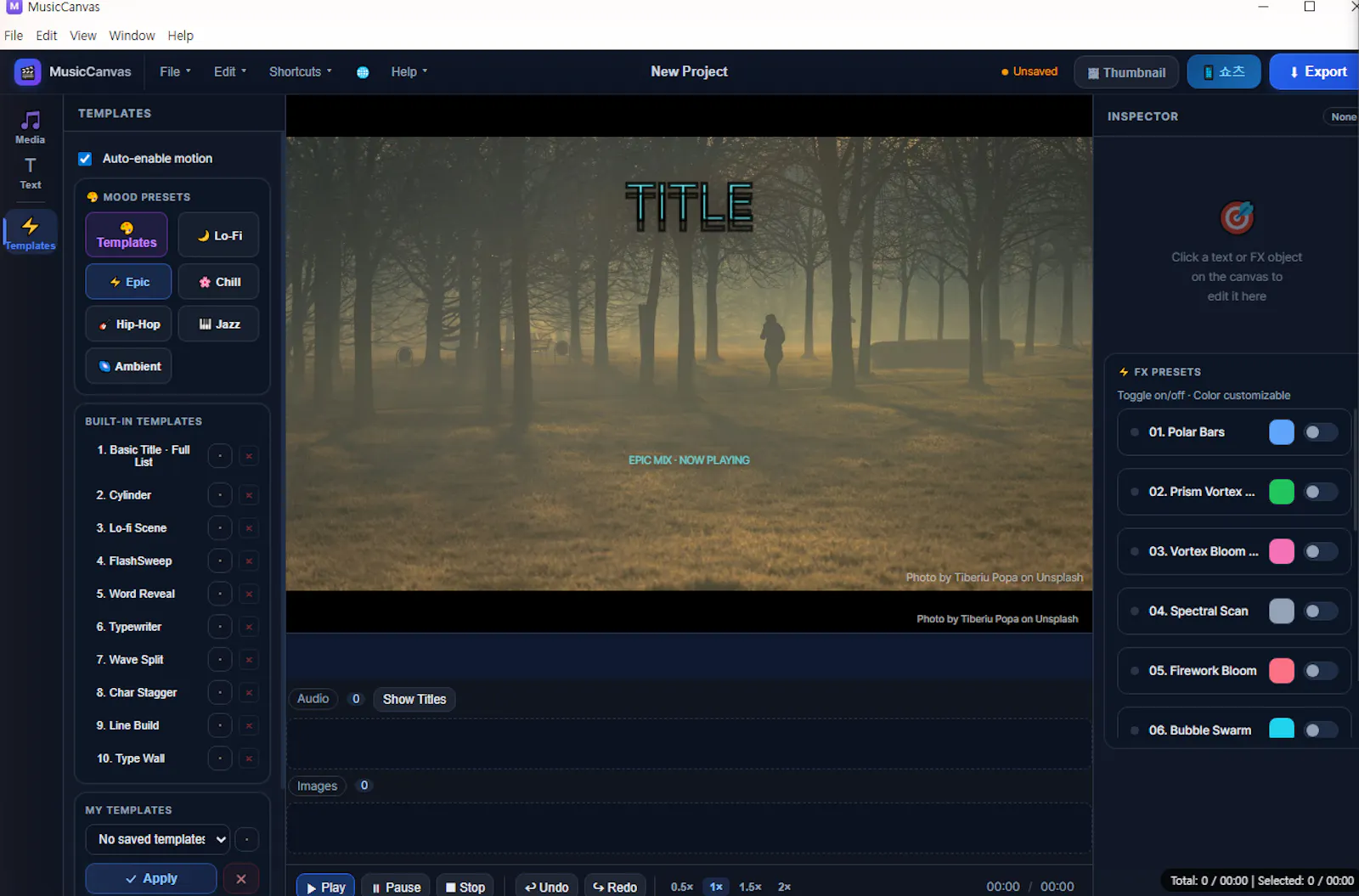 MusicCanvas screenshot 3