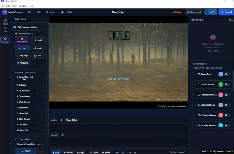 MusicCanvas screenshot 3