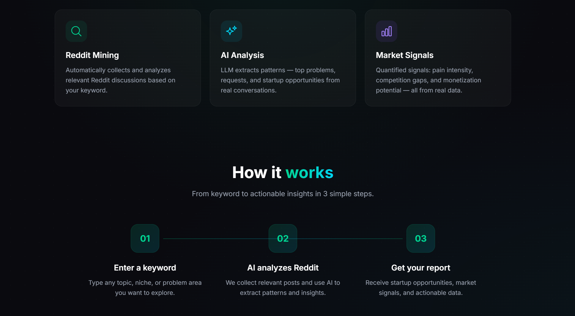 ProblemRadar — Find Startup Ideas gallery image