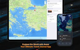Avare, Travel Journal Map media 1