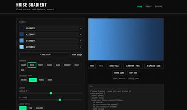 NoiseGradient.com gallery image