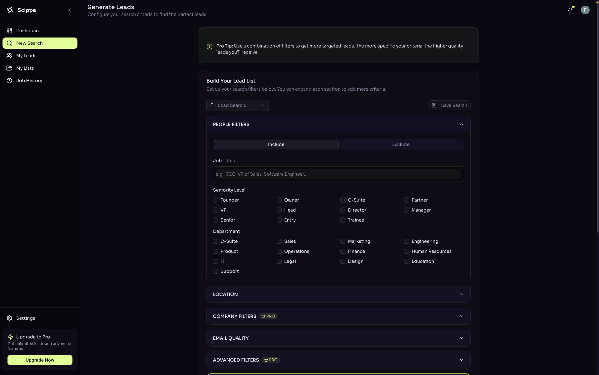 Scippa App gallery image