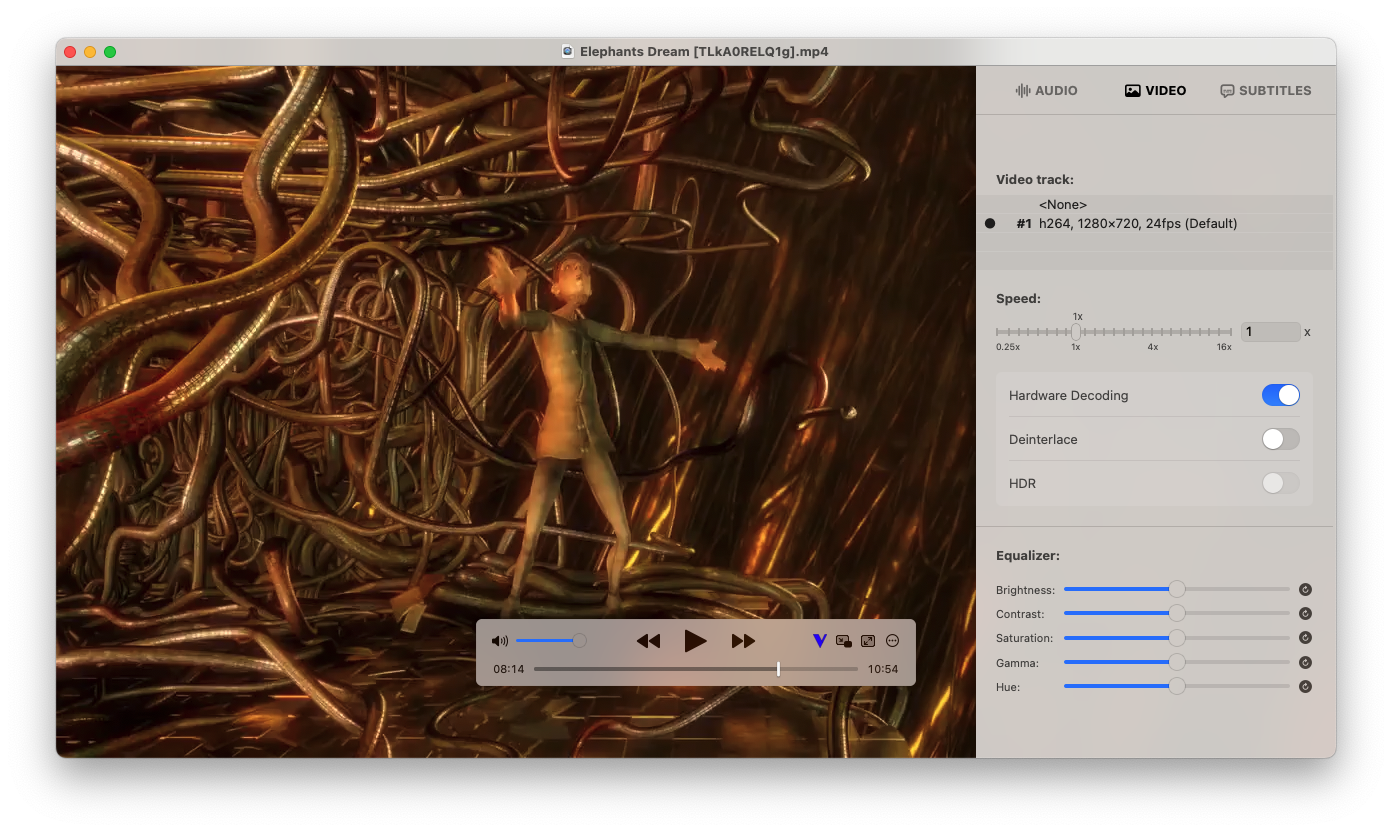 Media ViPlayer.app - Trình phát video có hiệu ứng âm thanh 2