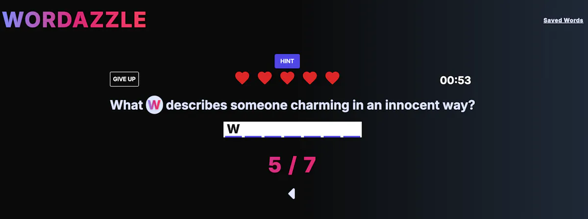 Wordazzle