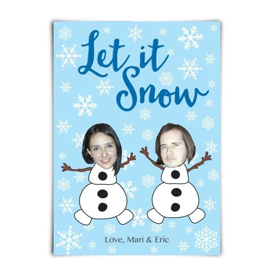 Holiday cards by giftwrapmyface.com gallery image