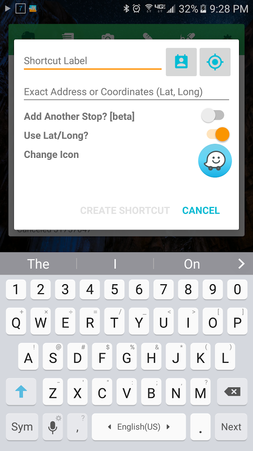 Shortcuts for Waze 2.0 [Android App] gallery image
