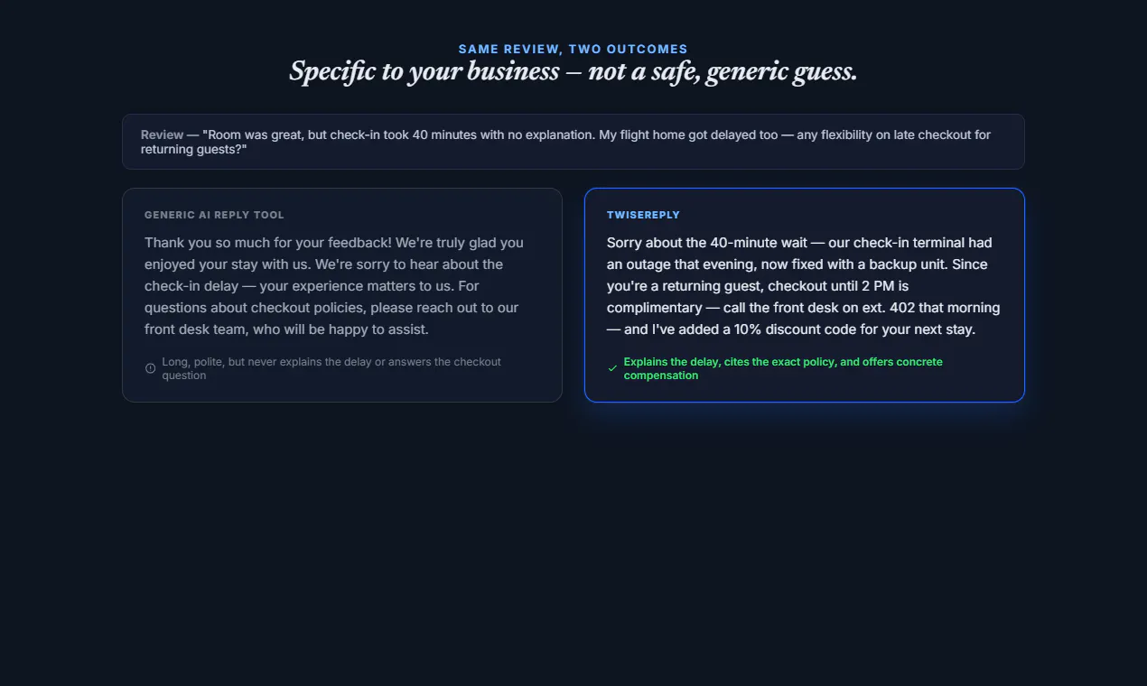 TwiseReply gallery image