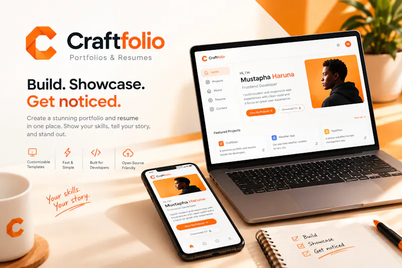 Craftfolio — portfolios & resumes screenshot 3