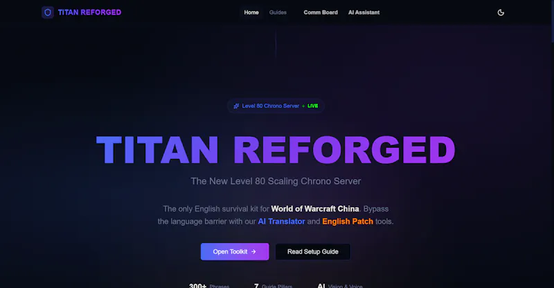 Titan Reforged screenshot 2