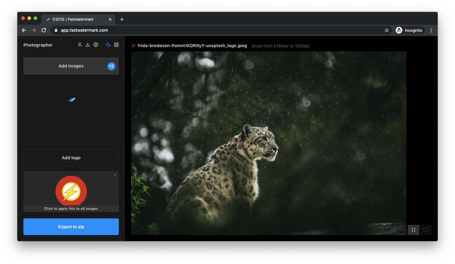 Fastwatermark Fastest way to watermark multiple images for
