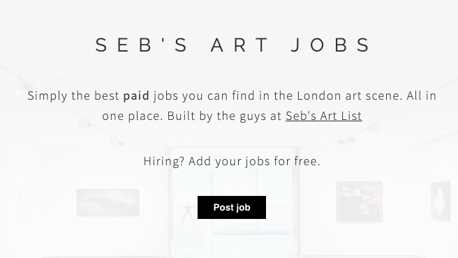 Seb's Art Jobs gallery image