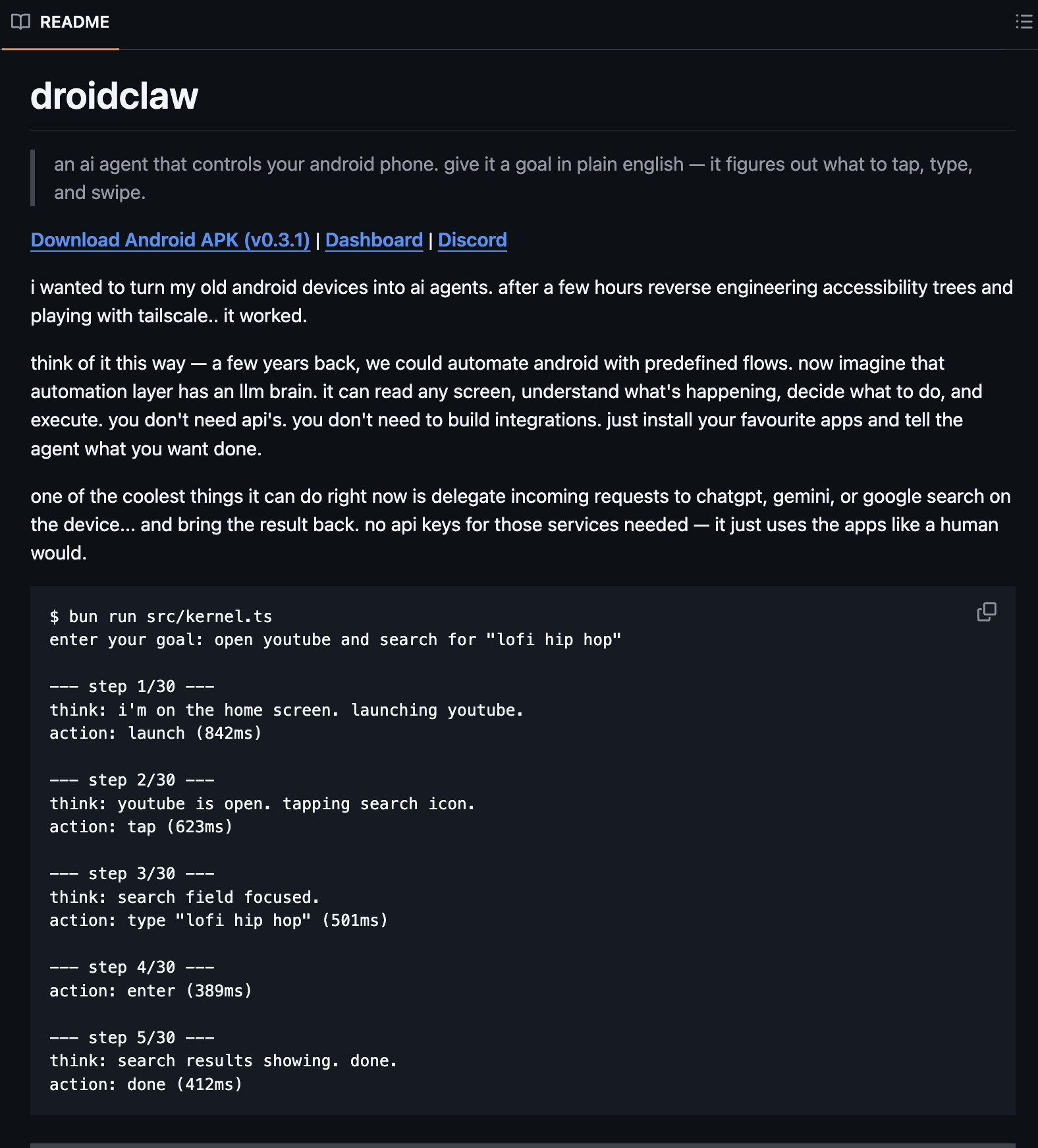 Droidclaw gallery image
