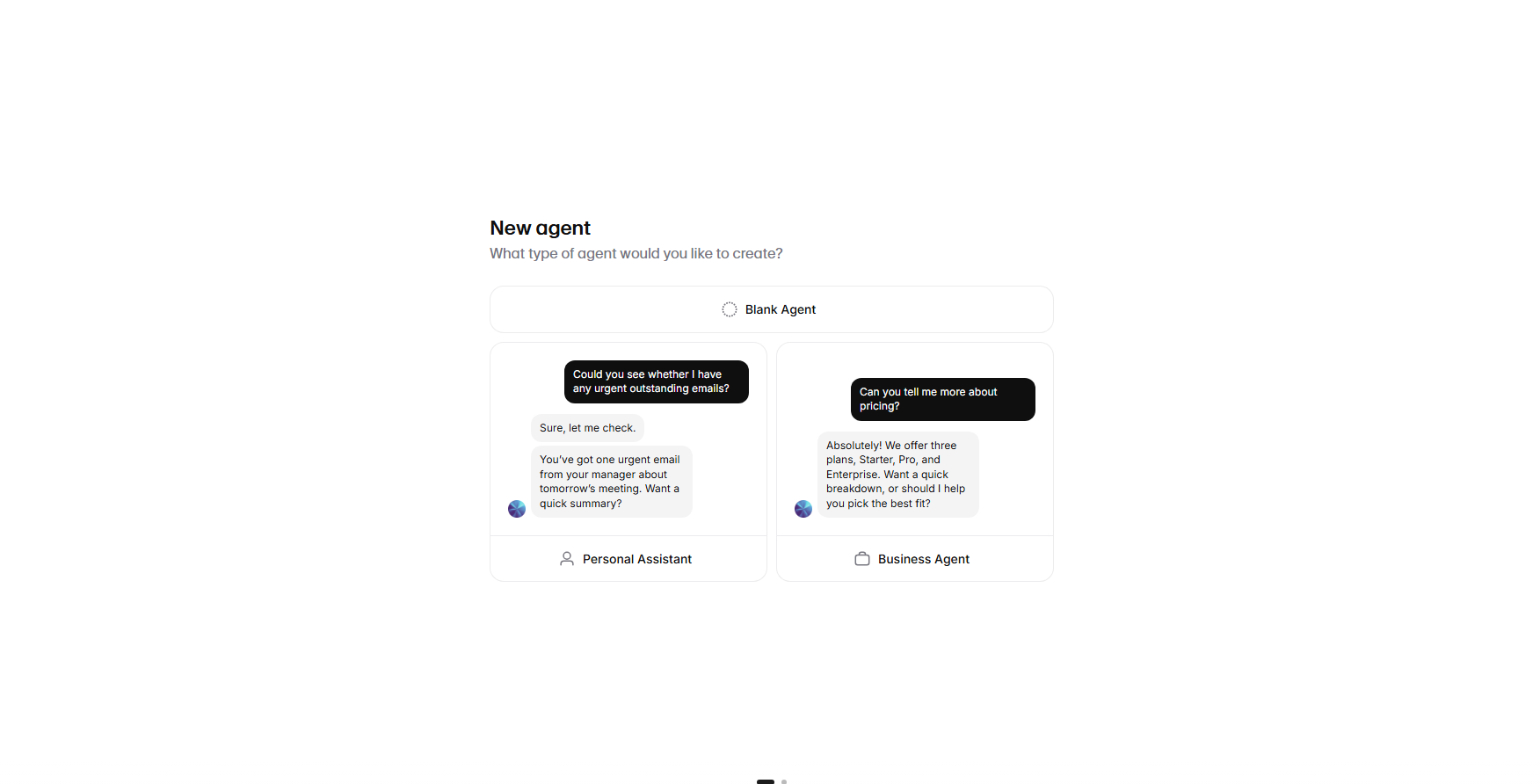 Mídia 2 de Modo de bate -papo - Agora você pode criar agentes de conversação somente de texto