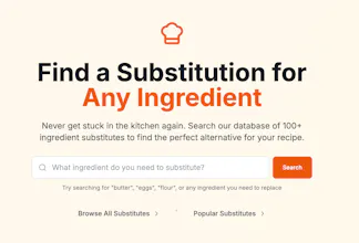 IngredientSubstitutes.com gallery image