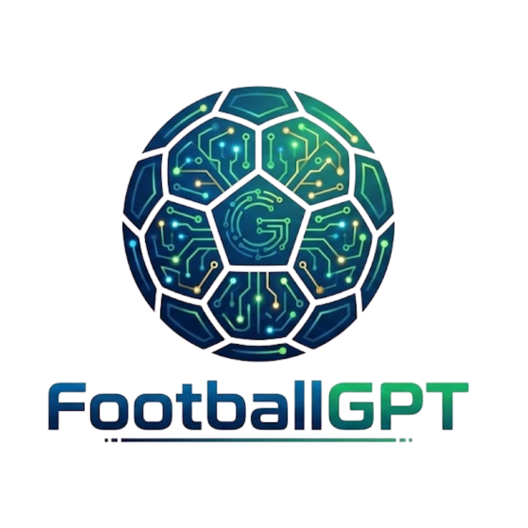 FootballGPT - Product Hunt launch logo and brand identity